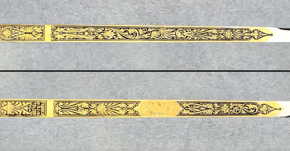 SUPERBE & LUXUEUSE ÉPÉE DE GÉNÉRAL ESPAGNOL TOLEDO DORURE XX ORIGINAL