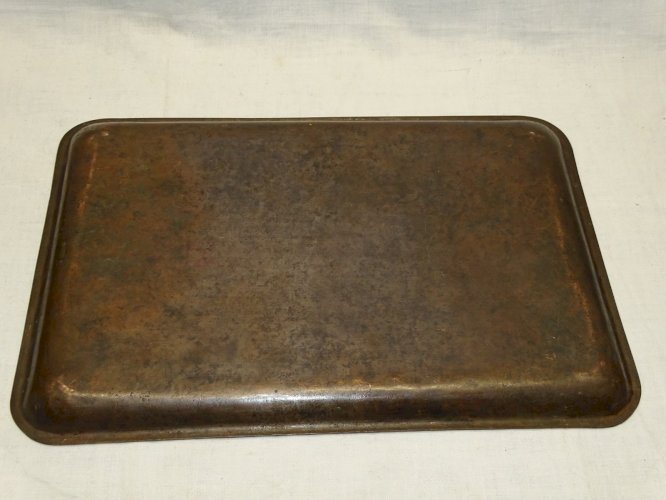-SUPERBE NECESSAIRE FUMEUR OPIUM JAPON CUIVRE INCRUSTATIONS ARGENT COLLECTION  D