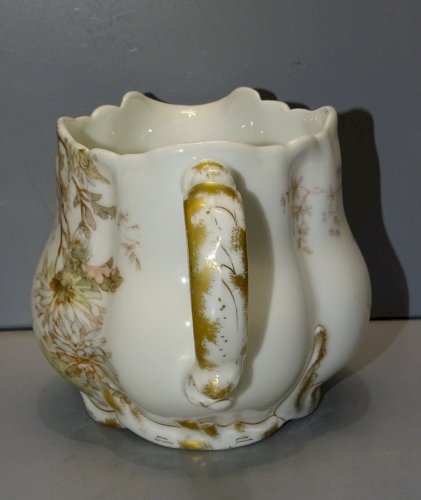 -SUPERBE PETIT POT A LAIT CREMIER PORCELAINE DE HAVILAND LIMOGES  Déco FLEURS  D