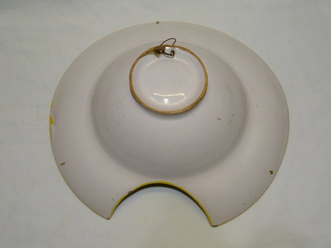 - SUPERBE PLAT A BARBE BARBIER FAÏENCE PROVENCE FIN XVIIIe? collection déco   D