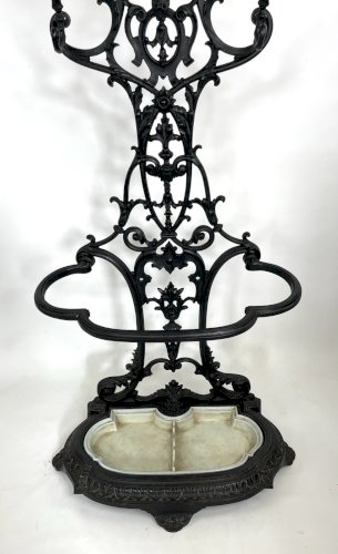Superbe Porte Manteaux Porte Parapluie En Fonte Art Nouveau Brasserie Parisienne