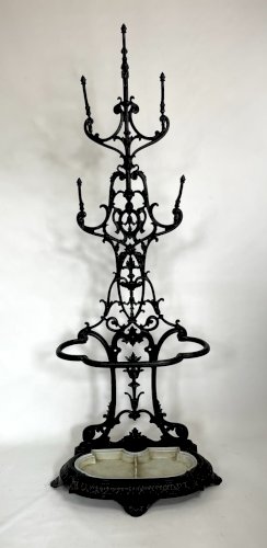 Superbe Porte Manteaux Porte Parapluie En Fonte Art Nouveau Brasserie Parisienne