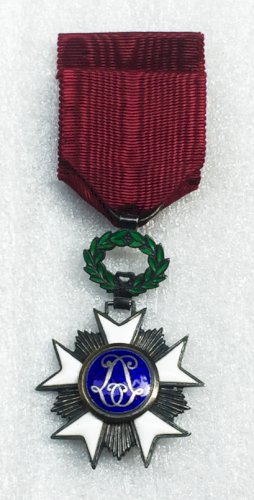 SUPERBE & RARE : MÉDAILLE / ORDRE OFFICIER DE LA COURONNE BELGE ORIGINAL