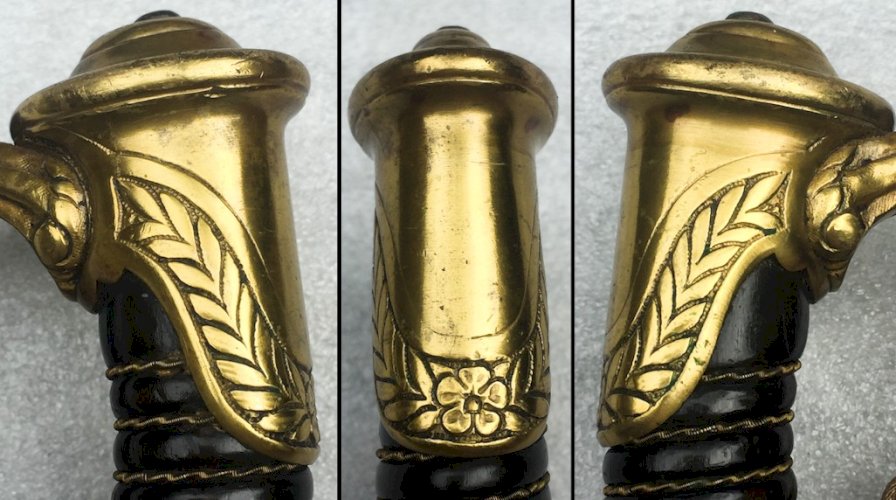 SUPERBE & RARE SABRE D'ADJUDANT FRANCAIS MOD.1845 CHATELLERAULT 1890 XIX ORIGINAL