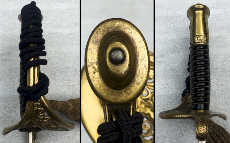 SUPERBE & RARE SABRE D'ADJUDANT FRANCAIS MOD.1845 CHATELLERAULT 1890 XIX ORIGINAL