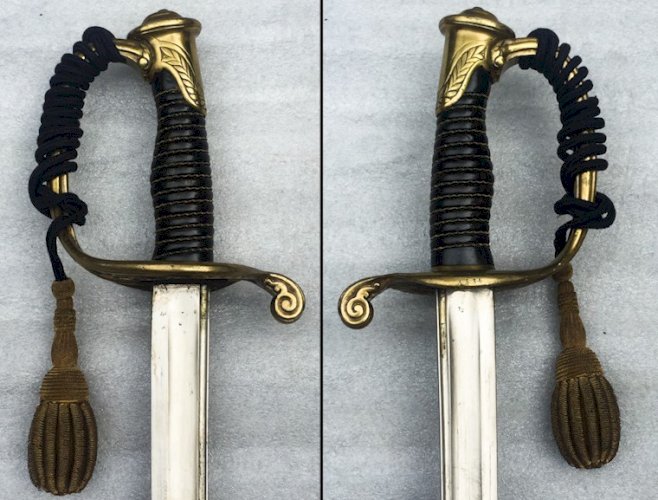 SUPERBE & RARE SABRE D'ADJUDANT FRANCAIS MOD.1845 CHATELLERAULT 1890 XIX ORIGINAL