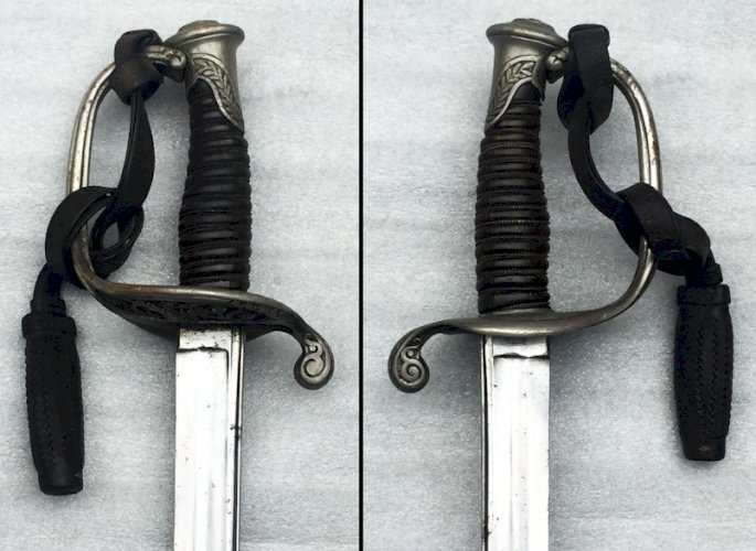 SUPERBE & RARE SABRE DADJUDANT FRANCAIS MOD.1845 CHATELLERAULT FONSON XIX ORIGINAL