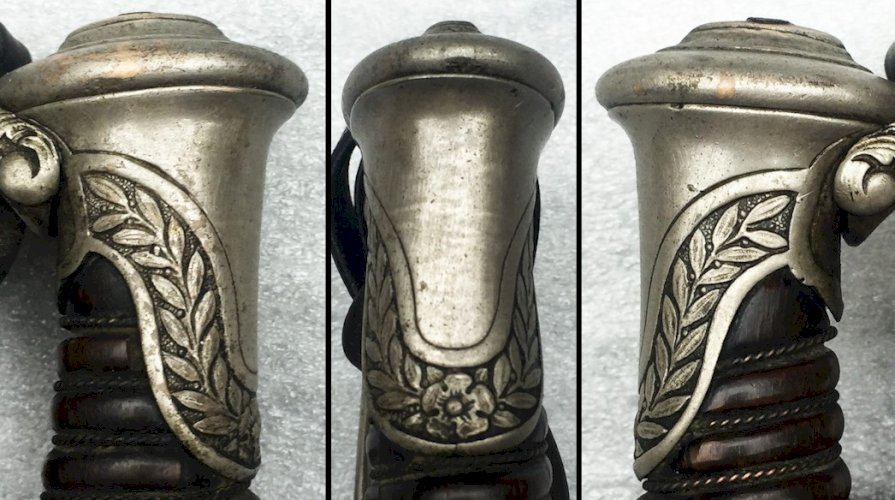 SUPERBE & RARE SABRE DADJUDANT FRANCAIS MOD.1845 CHATELLERAULT FONSON XIX ORIGINAL