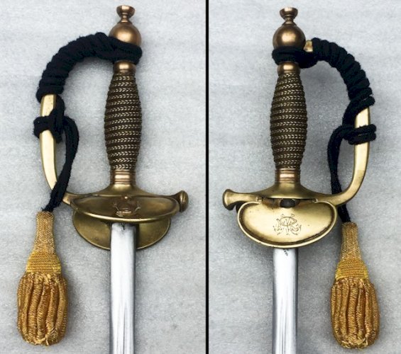 SUPERBE & TRES RARE ÉPÉE FRANCAISE POLYTECHNIQUE : ÉPÉE + BAUDRIER + DRAGONNE XIX ORIGINAL