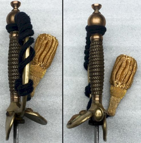 SUPERBE & TRES RARE ÉPÉE FRANCAISE POLYTECHNIQUE : ÉPÉE + BAUDRIER + DRAGONNE XIX ORIGINAL