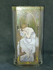 superb Goebel vase Mucha decor the night in good condition