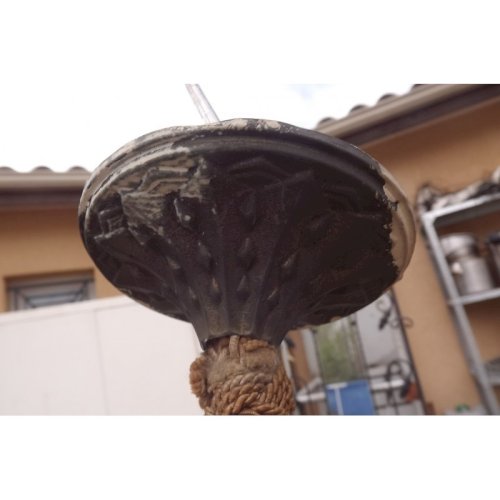 Suspension Année 30 Verre Saumoné Verdun