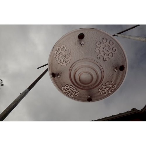 Suspension Année 30 Verre Saumoné Verdun