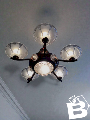 Suspension Art déco Ezan