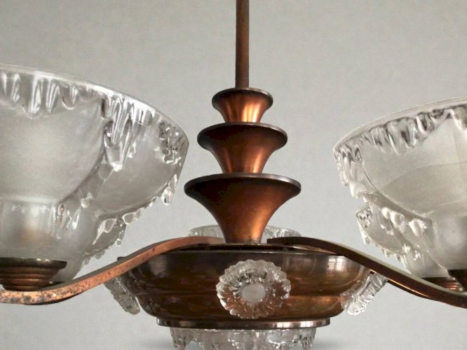 Suspension Art déco Ezan