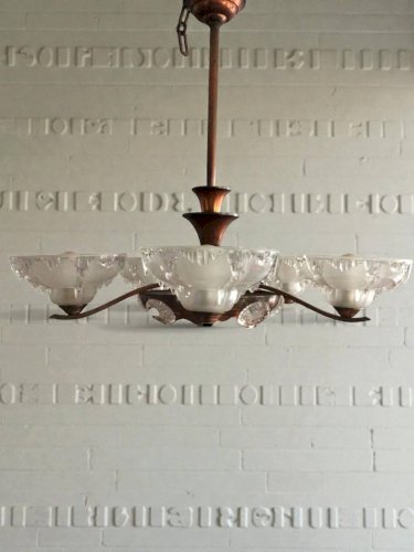 Suspension Art déco Ezan