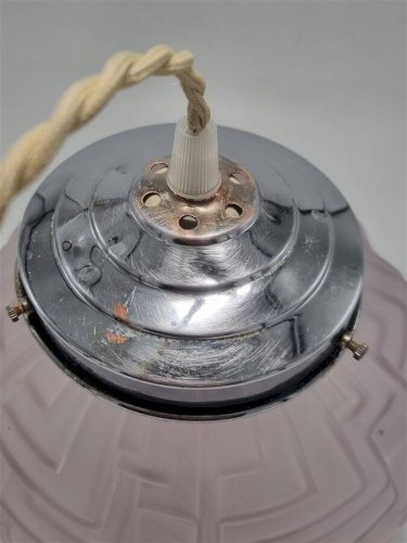 Suspension art déco