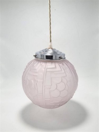 Suspension art déco