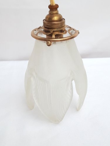 Suspension-baladeuse Art Nouveau d’époque