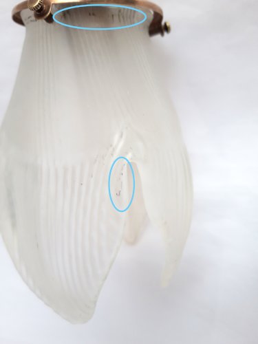 Suspension-baladeuse Art Nouveau d’époque