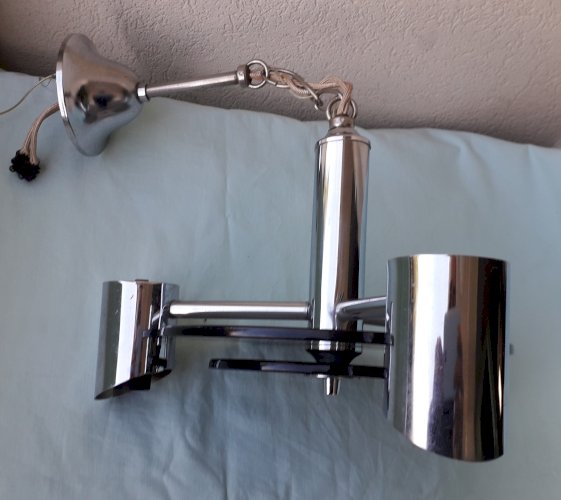 Suspension chromé 70's