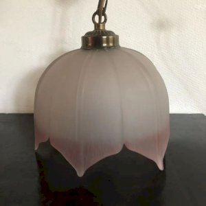 Suspension corolle vintage