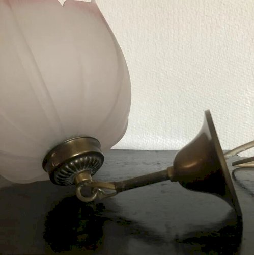 Suspension corolle vintage