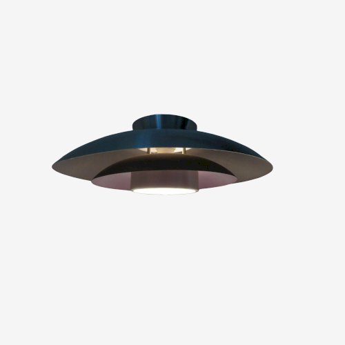 SUSPENSION DANOISE EN ALUMINIUM ANNEES 60 70 VINTAGE