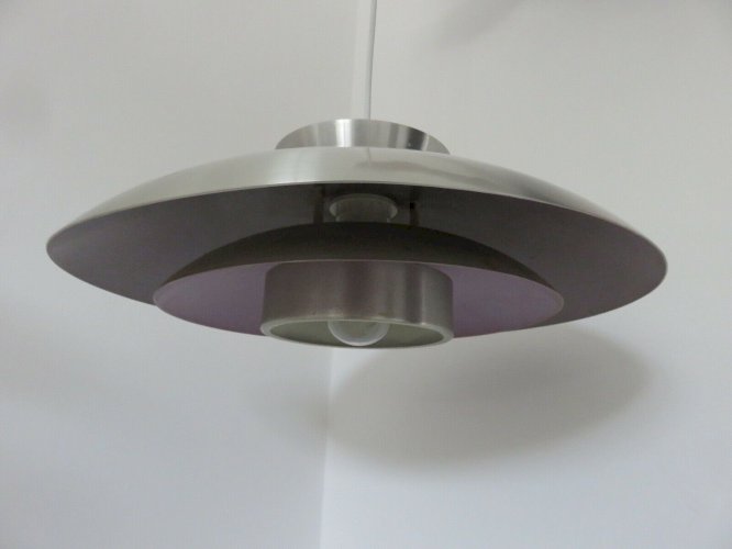 SUSPENSION DANOISE EN ALUMINIUM ANNEES 60 70 VINTAGE