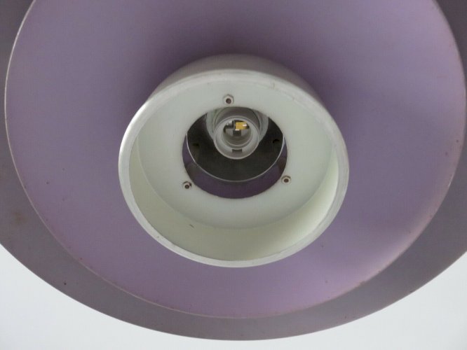 SUSPENSION DANOISE EN ALUMINIUM ANNEES 60 70 VINTAGE