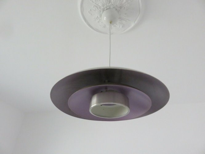 SUSPENSION DANOISE EN ALUMINIUM ANNEES 60 70 VINTAGE