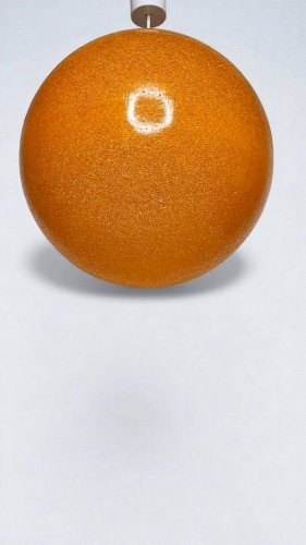 Suspension des années 60-70 / globe en perspex