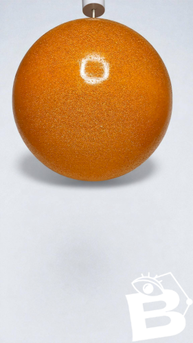 Suspension des années 60-70 / globe en perspex