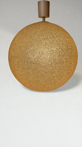 Suspension des années 60-70 / globe en perspex