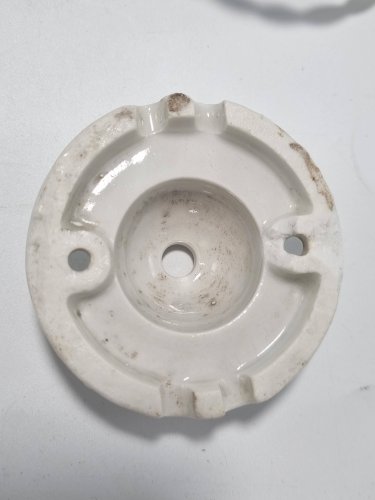 Suspension en opaline bleue