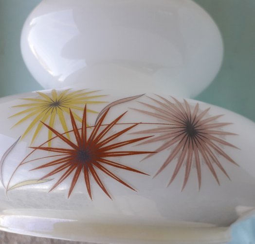 Suspension en opaline