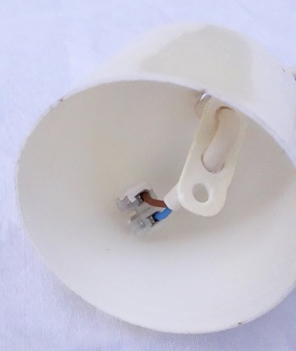 Suspension en verre ampoule