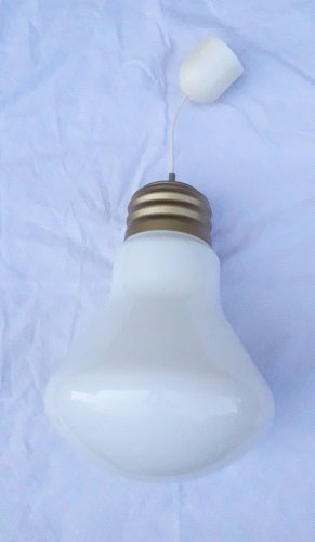 Suspension en verre ampoule