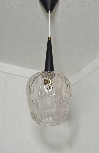 Suspension en verre, années 1960