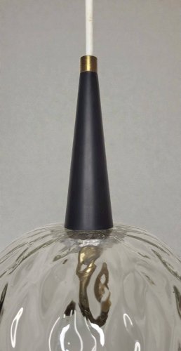 Suspension en verre, années 1960