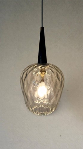 Suspension en verre, années 1960