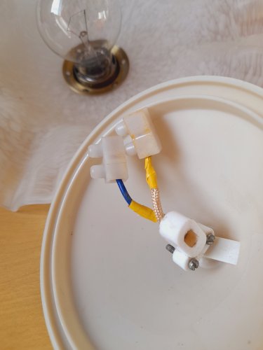 Suspension en verre de Clichy 