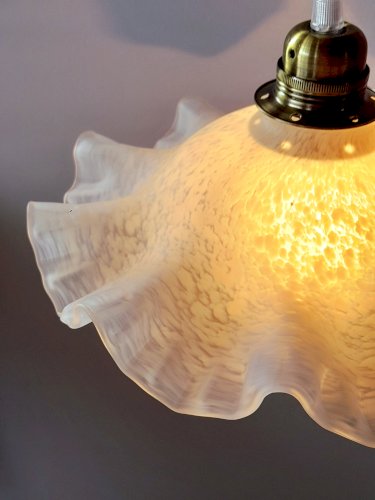 Suspension en verre de Clichy 