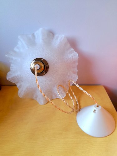 Suspension en verre de Clichy 