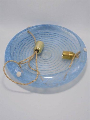 Suspension en verre moucheté