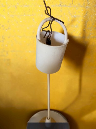 Suspension en verre opalin 1970s