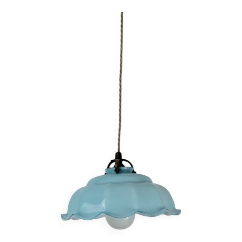 Suspension en verre opalin