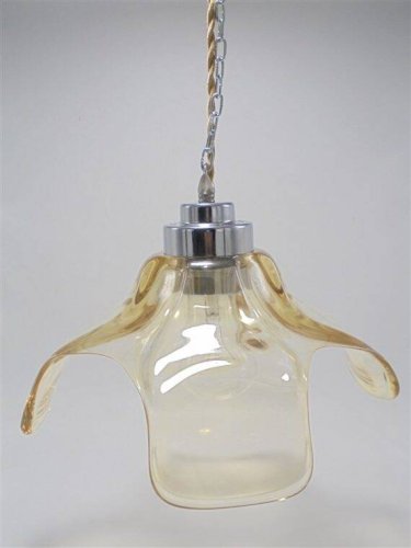 Suspension en verre or