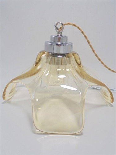 Suspension en verre or