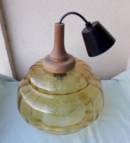 Suspension en verre style scandinave